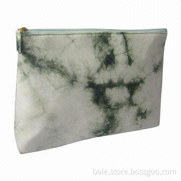 Promotional Polyester Cosmetic Bag with Nylon Zipper Closure